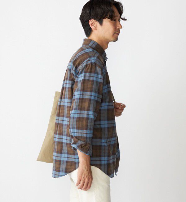 SHIPS「SHIPS: コットンビエラ チェック レギュラーカラー シャツ」|シャツ・ブラウス|
