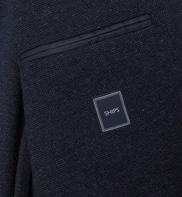 SHIPS「SHIPS: ピンヘッド ジャージー ジャケット」|テーラードジャケット|