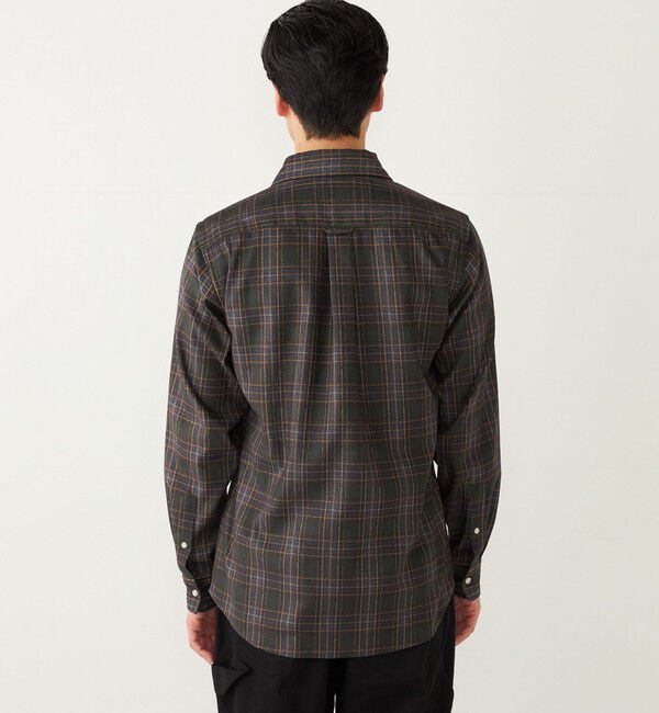 SHIPS Colors 「SHIPS Colors:〈洗濯機可能〉プリント ネル シャツ」|シャツ・ブラウス|