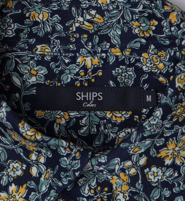 SHIPS Colors 「SHIPS Colors:〈洗濯機可能〉プリント ネル シャツ」|シャツ・ブラウス|