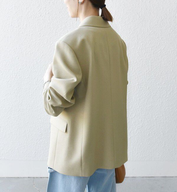 SHIPS any「SHIPS any: オックス シングル テーラード ブレザー ジャケット［NAVY BLUE］」|テーラードジャケット|