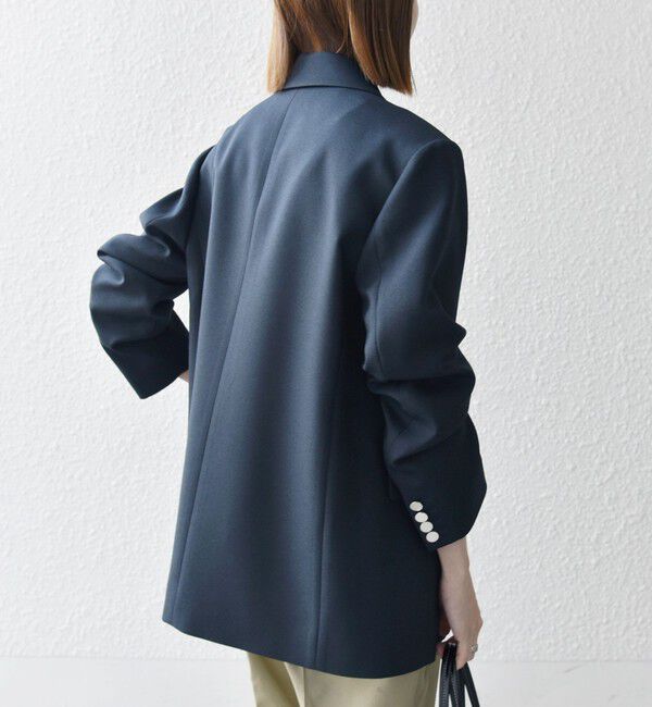 SHIPS any「SHIPS any: オックス シングル テーラード ブレザー ジャケット［NAVY BLUE］」|テーラードジャケット|