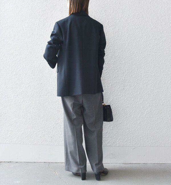 SHIPS any「SHIPS any: オックス シングル テーラード ブレザー ジャケット［NAVY BLUE］」|テーラードジャケット|