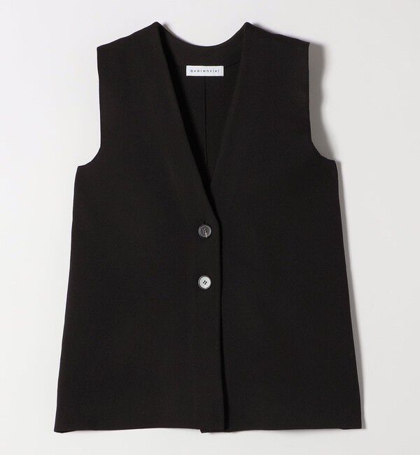 quaranciel「quaranciel:〈手洗い可能〉Vカラー ニット ジレ」|ベスト・ジレ|