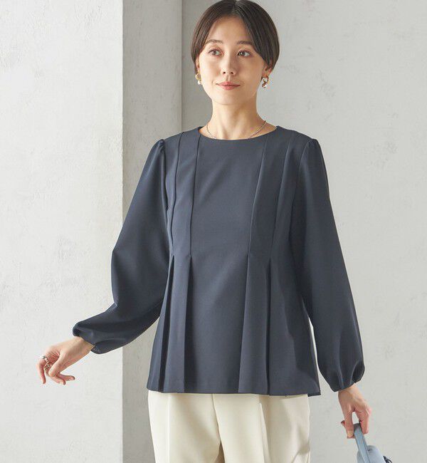 SHIPS for women「ダブル クロス ブラウス（セレモニー対応可）」|シャツ・ブラウス|