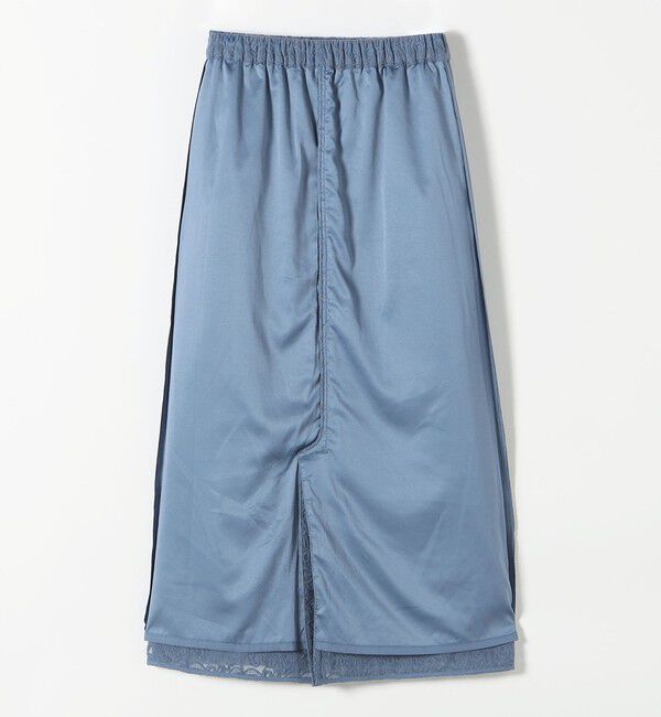 SHIPS any「SHIPS any:〈手洗い可能〉フラワーレース エンブロイダリー Iライン スカート」|スカート|