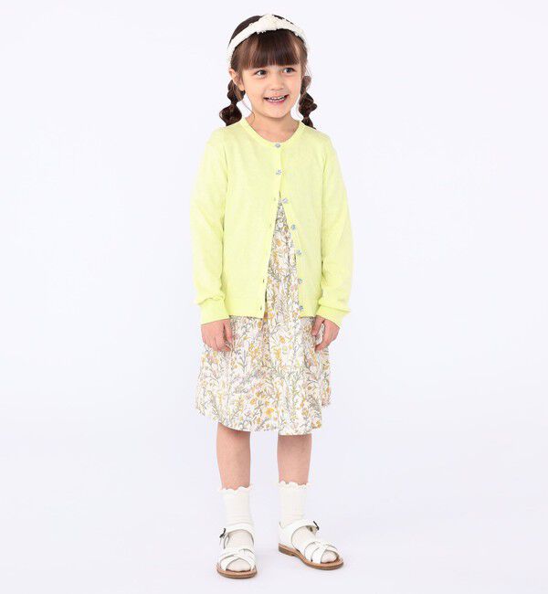 SHIPS KIDS「SHIPS KIDS:100～130cm / リバティ 半袖 ワンピース」|ワンピース|