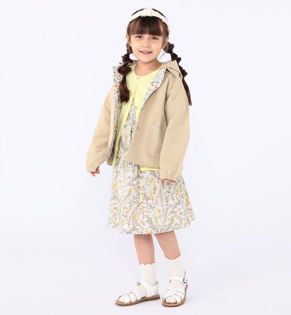 SHIPS KIDS「SHIPS KIDS:100～130cm / リバティ 半袖 ワンピース」|ワンピース|