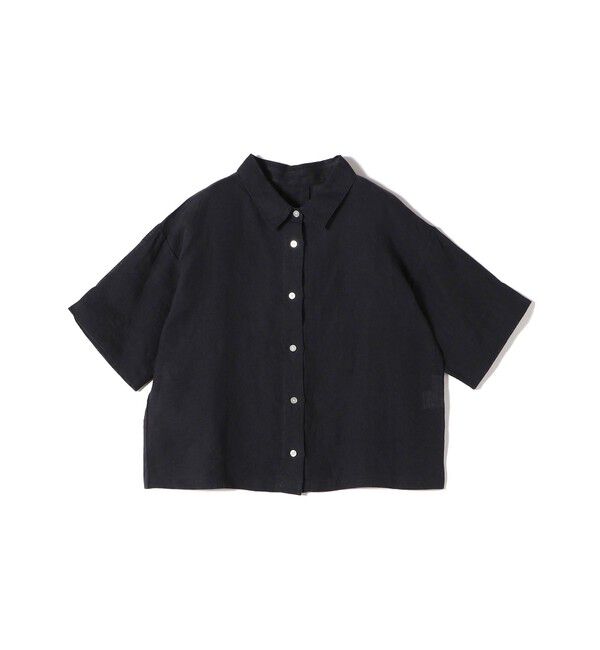SHIPS Colors 「SHIPS Colors:〈洗濯機可能〉ユーロリネン (EURO Linen) ボクシー シャツ◇」|シャツ・ブラウス|