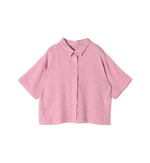 SHIPS Colors 「SHIPS Colors:〈洗濯機可能〉ユーロリネン (EURO Linen) ボクシー シャツ◇」|シャツ・ブラウス|