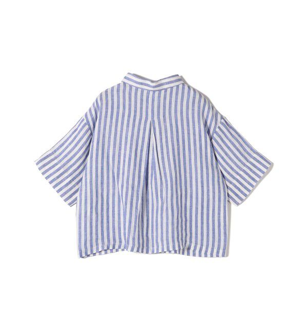 SHIPS Colors 「SHIPS Colors:〈洗濯機可能〉ユーロリネン (EURO Linen) ボクシー シャツ◇」|シャツ・ブラウス|