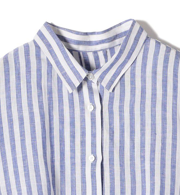 SHIPS Colors 「SHIPS Colors:〈洗濯機可能〉ユーロリネン (EURO Linen) ボクシー シャツ◇」|シャツ・ブラウス|