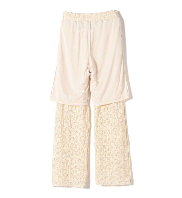 SHIPS for women「〈手洗い可能〉ラッセル レース イージー パンツ」|その他|