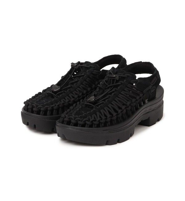 SHIPS for women「KEEN:UNEEK PLT」|サンダル|ブラック