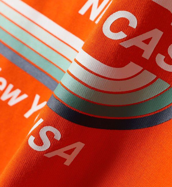 SHIPS for women「SHIPS NINE CASE:ロゴ ノースリーブ TEE」|Tシャツ・カットソー|