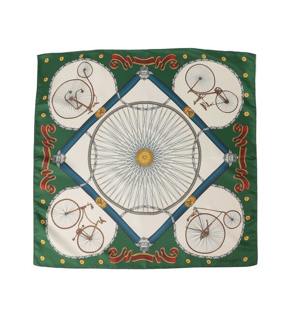 SHIPS any「《追加予約》AULENTTI: クラシカル モチーフ プリント スカーフ」|バンダナ・スカーフ|