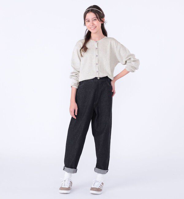 SHIPS KIDS「SHIPS KIDS:140～150cm / リバティ ニット カーディガン」|カーディガン|