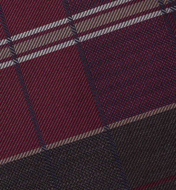 SHIPS「SHIPS: シルク デラヴェ チェック ネクタイ」|ネクタイ・蝶ネクタイ|