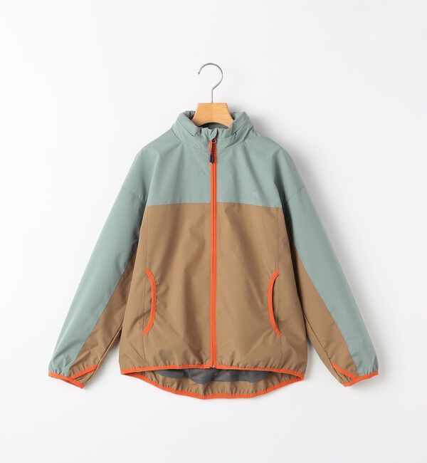 SHIPS KIDS「SHIPS KIDS:140～160cm / 〈撥水/洗濯機可能〉ライト マウンテンパーカ」|その他|ライトグリーン