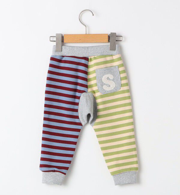 SHIPS KIDS「SHIPS KIDS:80～90cm / ボーダー リブ パンツ」|その他|