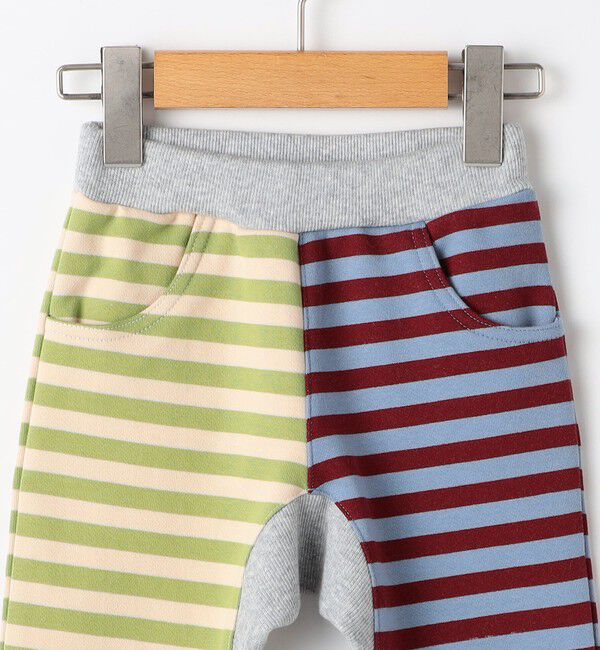 SHIPS KIDS「SHIPS KIDS:80～90cm / ボーダー リブ パンツ」|その他|
