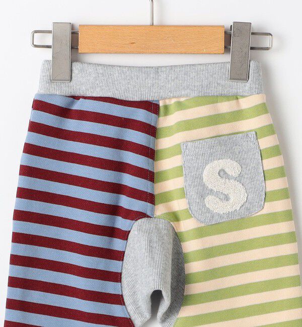 SHIPS KIDS「SHIPS KIDS:80～90cm / ボーダー リブ パンツ」|その他|