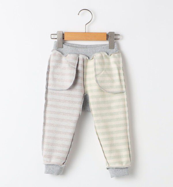 SHIPS KIDS「SHIPS KIDS:80～90cm / ボーダー リブ パンツ」|その他|