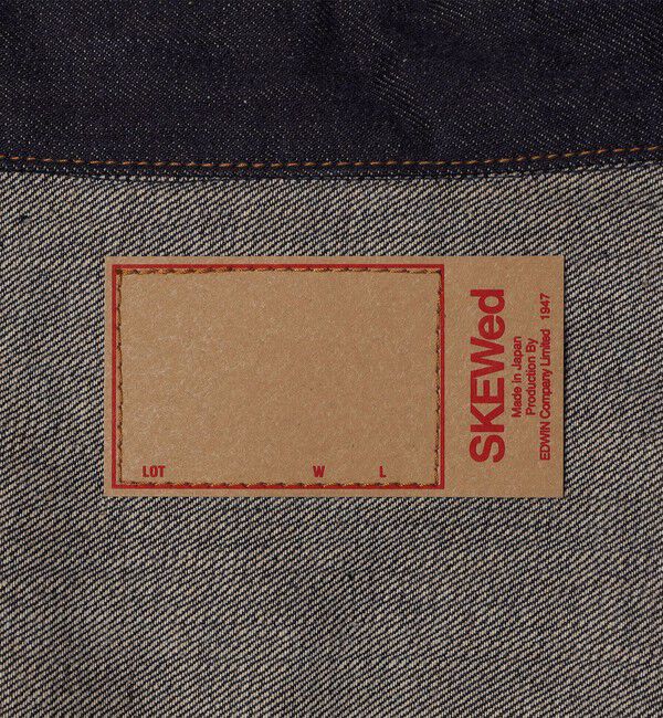 SHIPS「SKEWed: EL DORADO JACKET LV」|デニムジャケット|