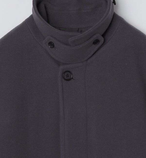 SHIPS「SHIPS: S140 ウールシルク ステンカラー コート」|ステンカラーコート|