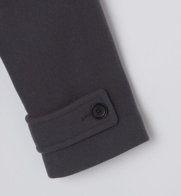 SHIPS「SHIPS: S140 ウールシルク ステンカラー コート」|ステンカラーコート|