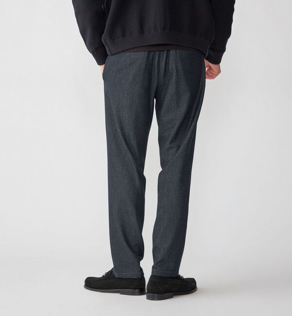 SHIPS「SHIPS: スリム ストレッチ ピンタック スラックス」|スラックス|