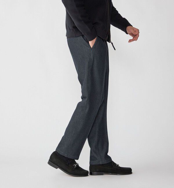 SHIPS「SHIPS: スリム ストレッチ ピンタック スラックス」|スラックス|