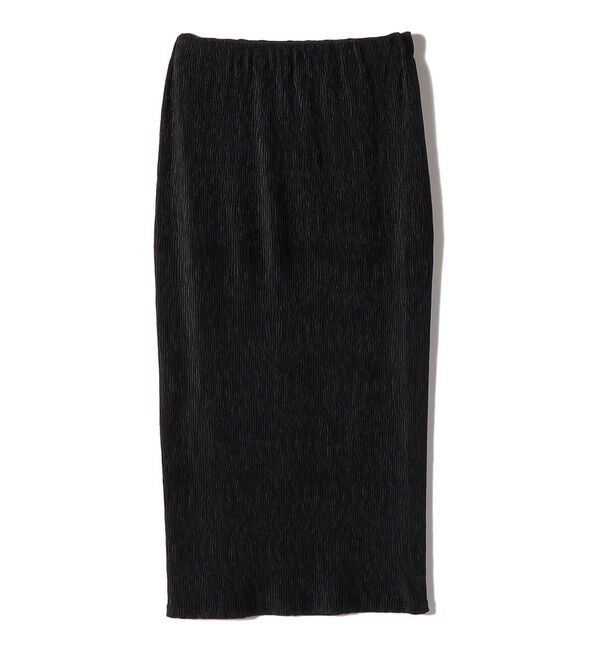 SHIPS Colors 「SHIPS Colors:〈手洗い可能〉ポリエステル ベロア プリーツ タイトスカート」|スカート|