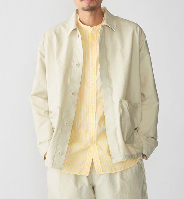 SHIPS「SHIPS: AUTHENTIC ナイロン カルゼ カバーオール」|その他|ナチュラル