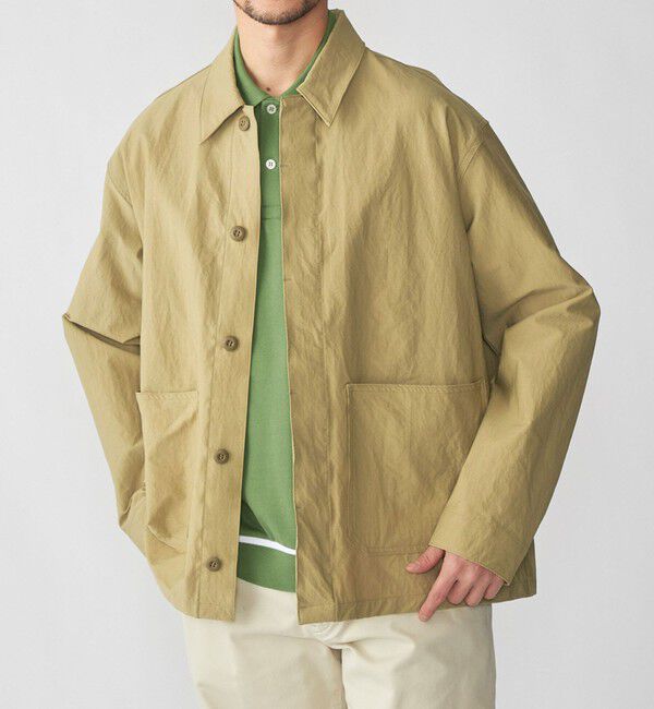 SHIPS「SHIPS: AUTHENTIC ナイロン カルゼ カバーオール」|その他|ベージュ