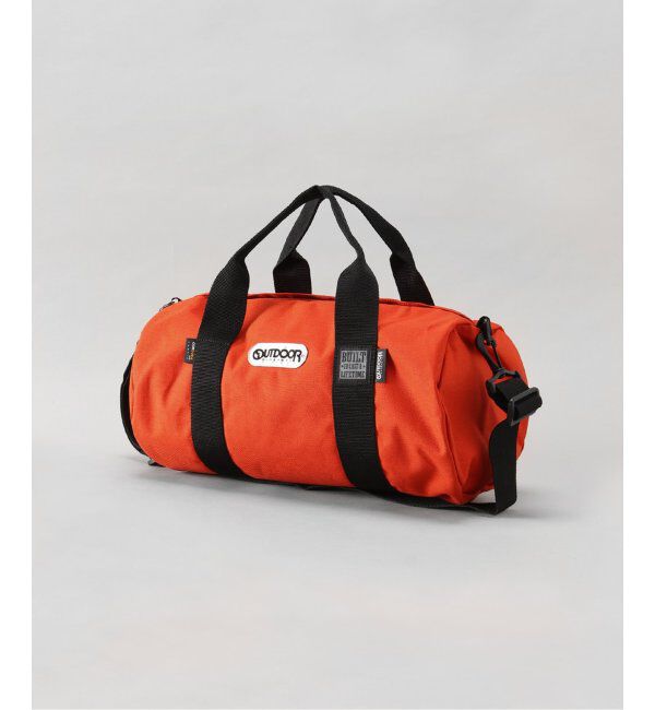 OUTDOOR PRODUCTS Usual Things「追加 231  ROLL BOSTON LARGE SOLID」|ボストンバッグ|オレンジ