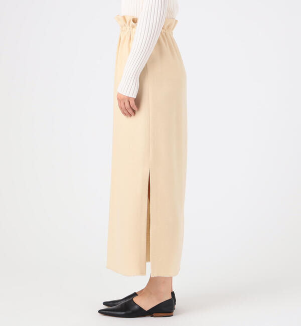 DES PRES「ブロークンバルキーツイル ギャザーマキシスカート」|スカート|