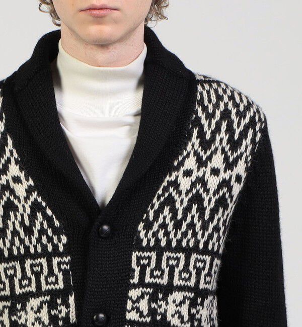 TOMORROWLAND BUYING WEAR「Raffa Molina アルパカ ショールカラーカーディガン」|カーディガン|