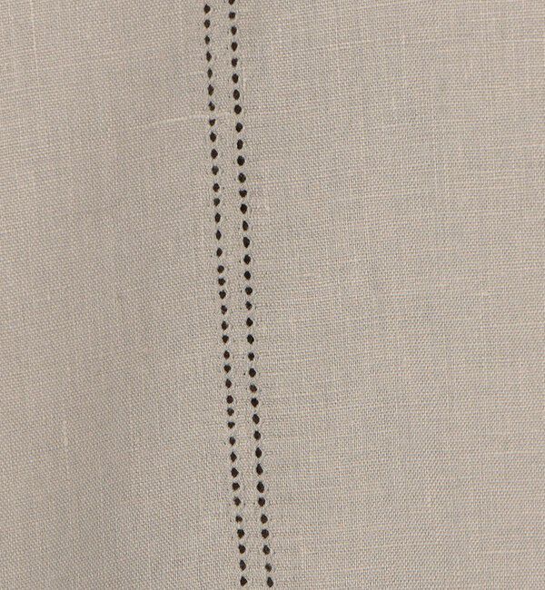 GALERIE VIE「リブコンビフレンチリネン フレンチスリーブプルオーバー」|シャツ・ブラウス|