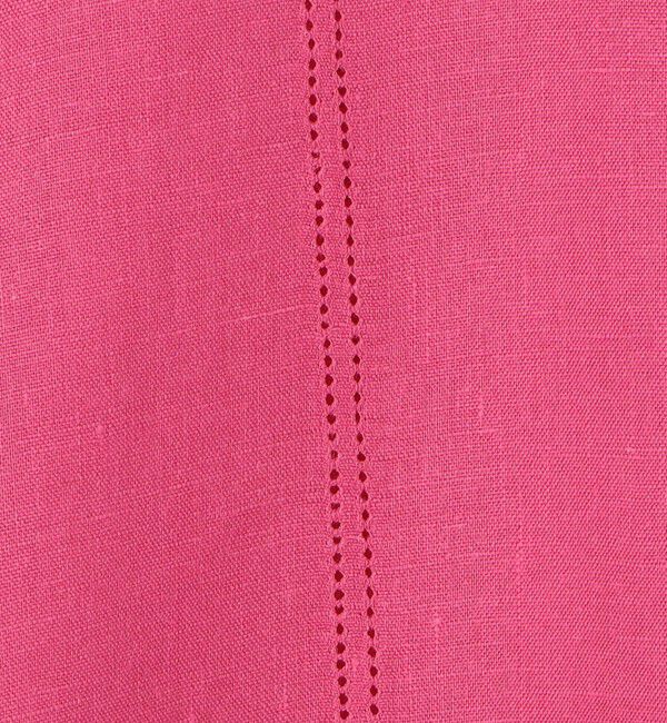 GALERIE VIE「リブコンビフレンチリネン フレンチスリーブプルオーバー」|シャツ・ブラウス|