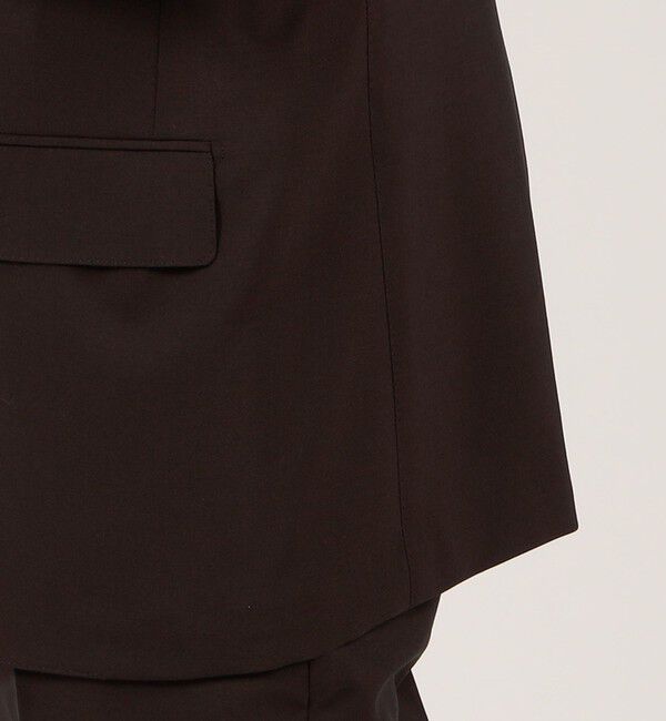 TOMORROWLAND MENS「Super130'sウール シングルブレステッド2Bジャケット Drago Swing」|テーラードジャケット|