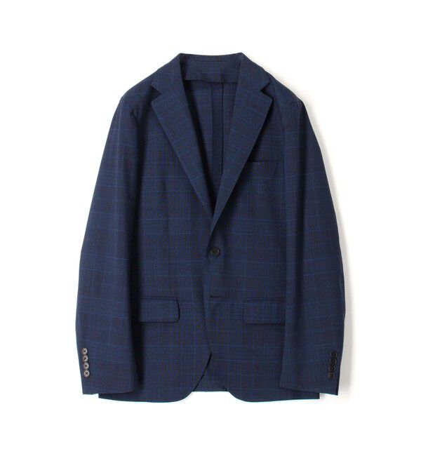 TOMORROWLAND MENS「Super130'sウール シングルブレステッド2Bジャケット Drago Swing」|テーラードジャケット|68 ネイビー系