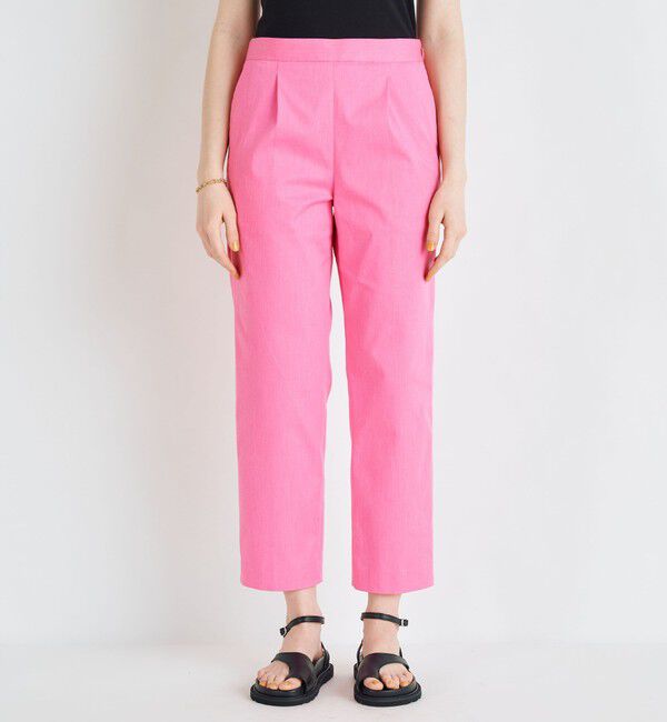 MACPHEE「ストレッチツイル タックパンツ」|その他|