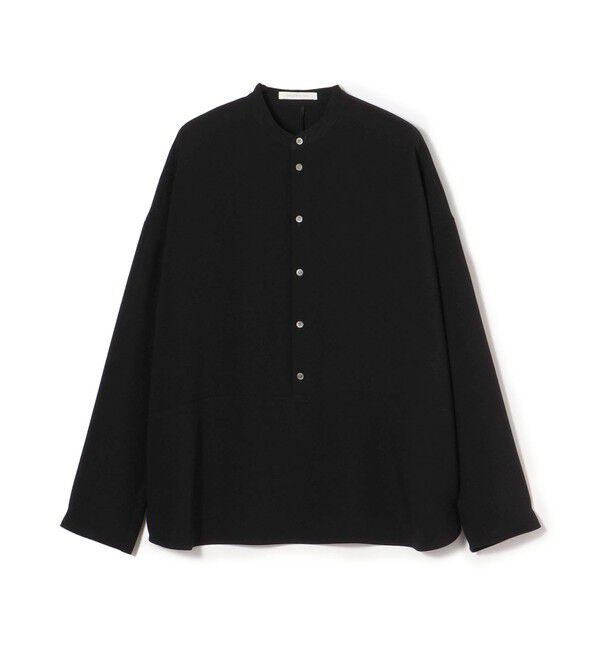 GALERIE VIE「ダブルクロス ワイドプルオーバーシャツ」|シャツ・ブラウス|19 ブラック