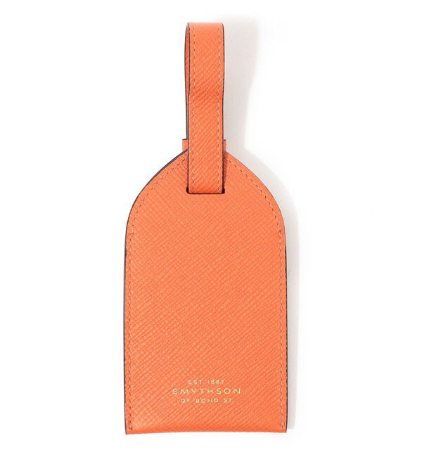 TOMORROWLAND GOODS「SMYTHSON レザーラゲージタグ」|その他|29 ダークオレンジ