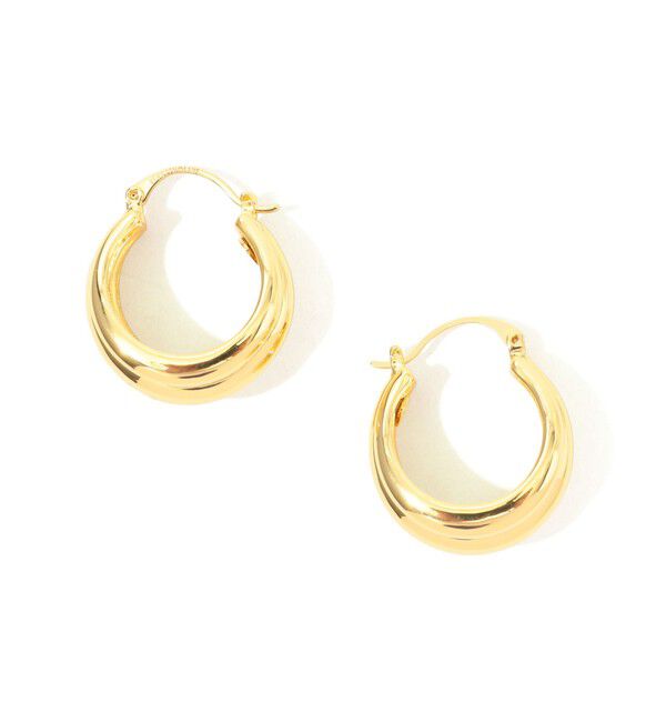 TOMORROWLAND GOODS「Kenneth Jay Lane ゴールドフープピアス」|ピアス|