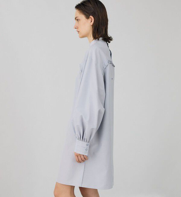 DES PRES「コットンシルクポプリン ミニワンピース」|ワンピース|