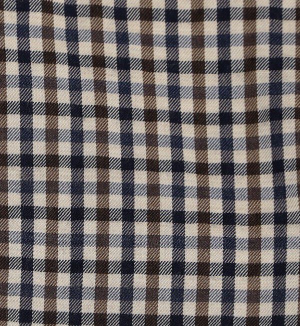 TOMORROWLAND MENS「ウールコットンビエラ セミワイドカラーシャツ」|シャツ・ブラウス|