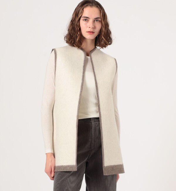 TOMORROWLAND GOODS「Norlha Long Flet ベスト」|ベスト・ジレ|