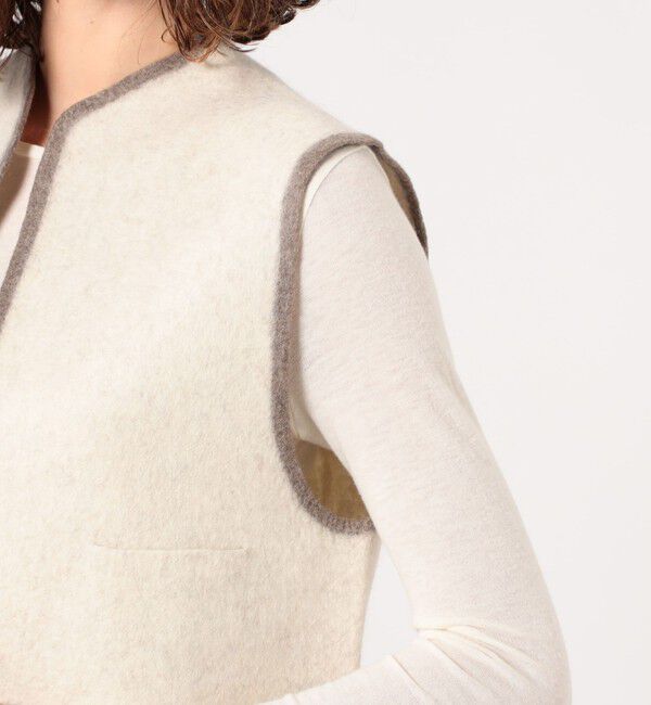 TOMORROWLAND GOODS「Norlha Long Flet ベスト」|ベスト・ジレ|